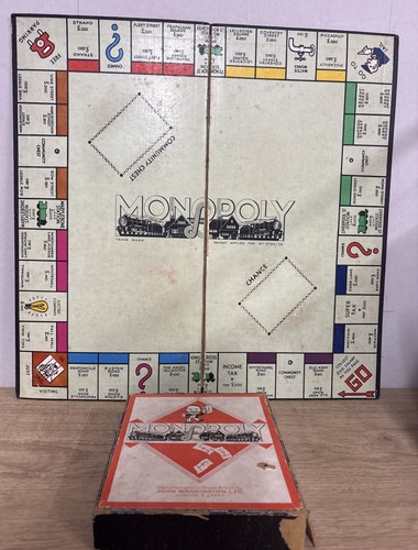 Vintage 1936 monopoly - vintage, game