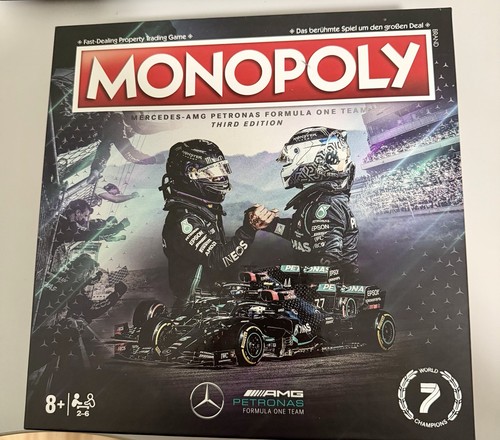 Rare monopoly mercedes amg - monopoly, f1