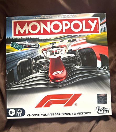 Hasbro games monopoly - hasbro, f1