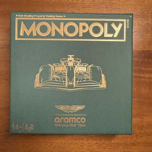 Monopoly aramco aston martin - monopoly,