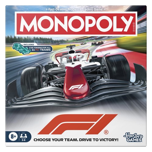 Hasbro official monopoly - official, f1