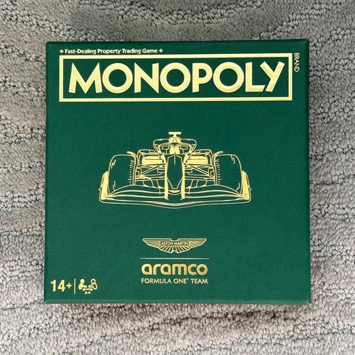 Monopoly aramco aston martin - aston,