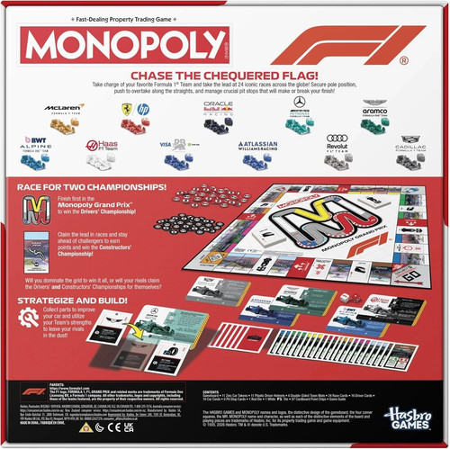 Monopoly edition board game - f1,