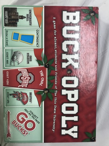 Ohio state buckopoly monopoly - ohio,
